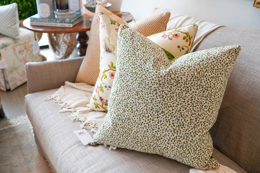 Thibaut Swing Velvet Emerald Pillow