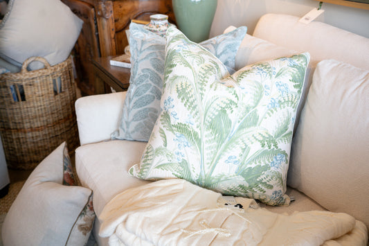 Lee Jofa Pashley Print Sky Pillow