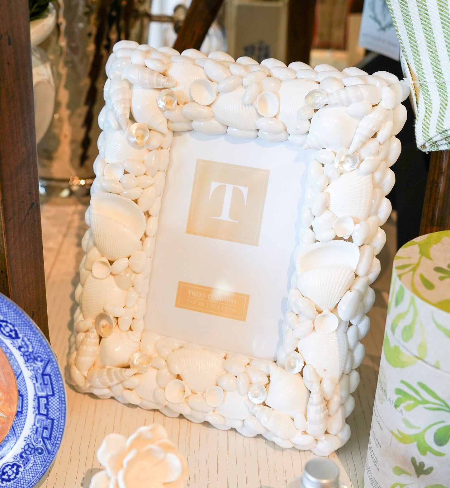 5x7 Shell Photo Frame
