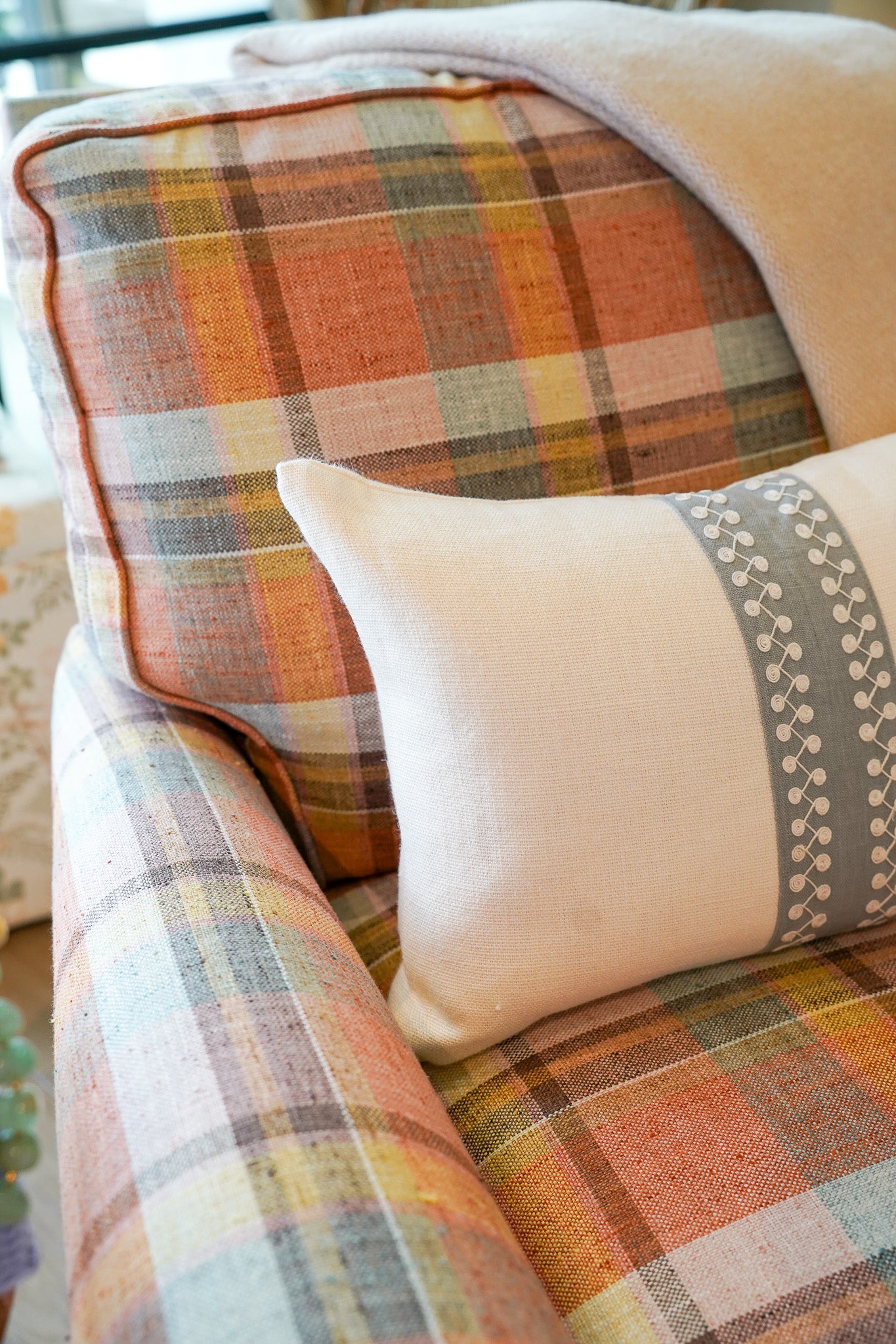 Relaxor Chair Fontain Apricot