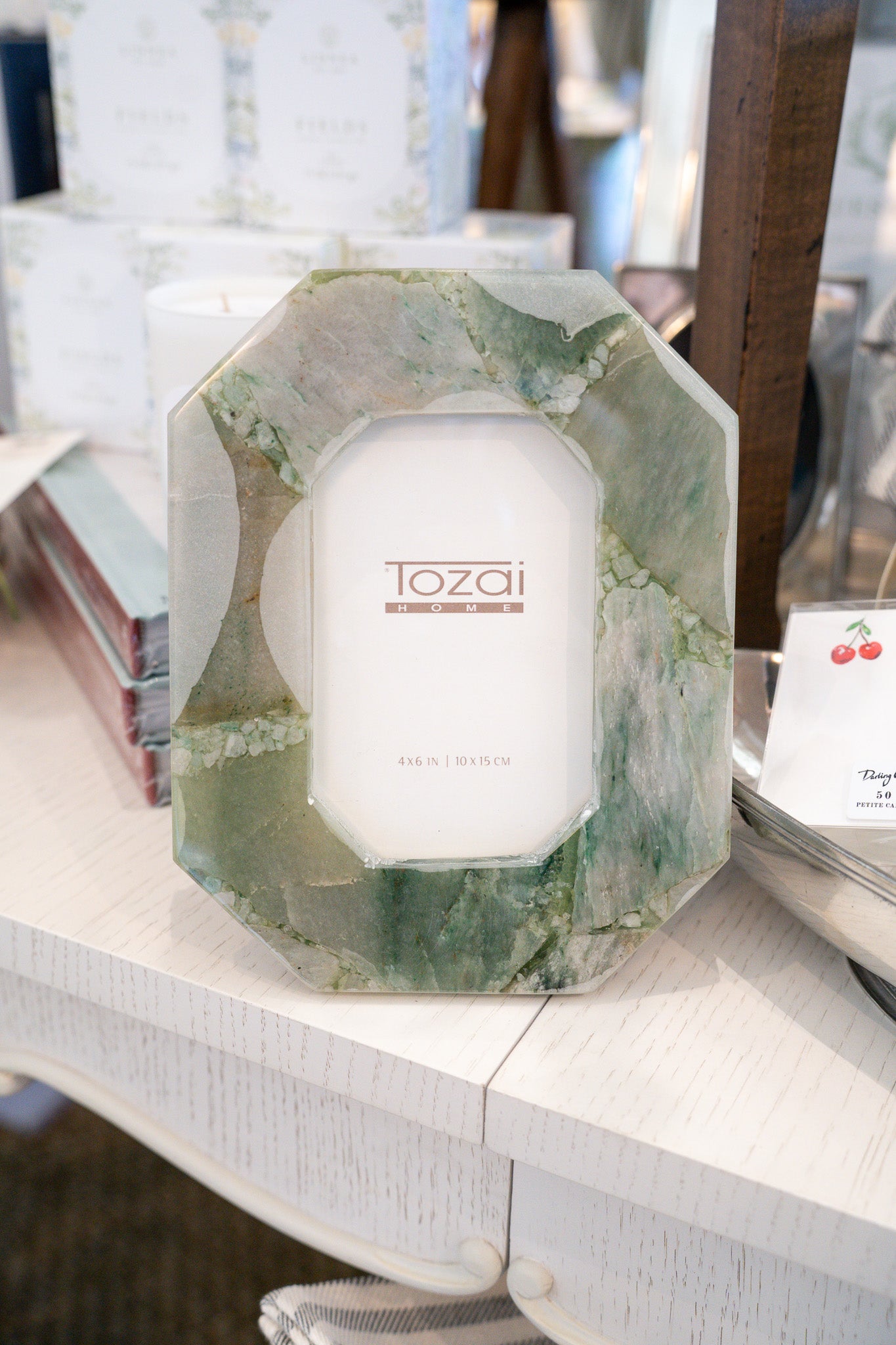 Green Quartz Photo Frame 4x6