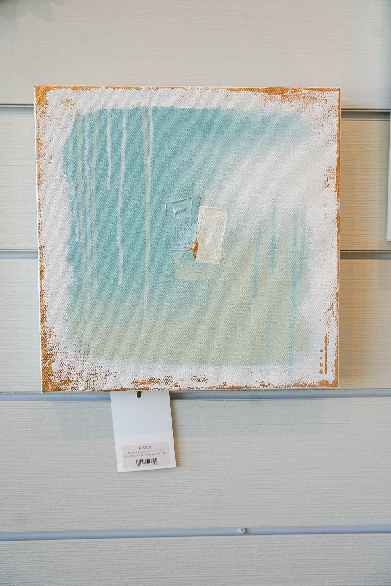 MARCY P. WILLIS - 12" X 12" ORIGINAL MIXED MEDIA ON CANVAS