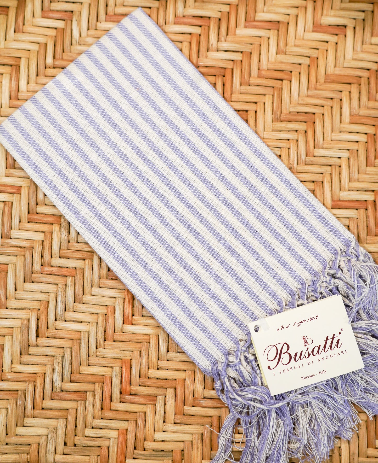Guest Towel Lavender Fringe | Busatti Col. 36