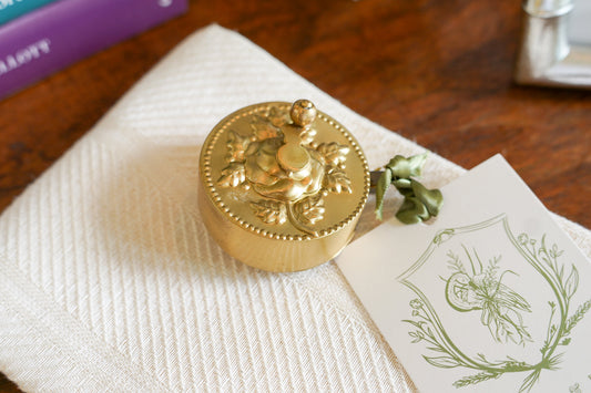 Rose Brass Tape Measure