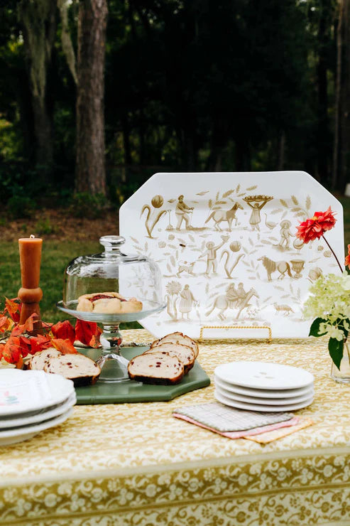 Polly Platter - Linen