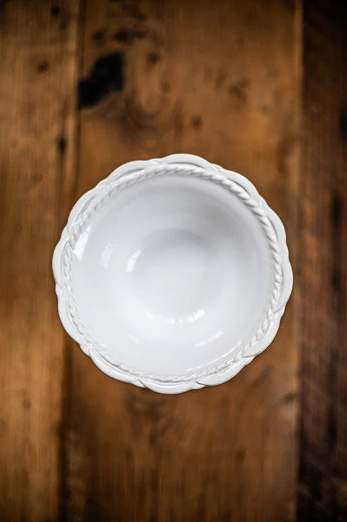Basket Jubilee Cereal Bowl - White