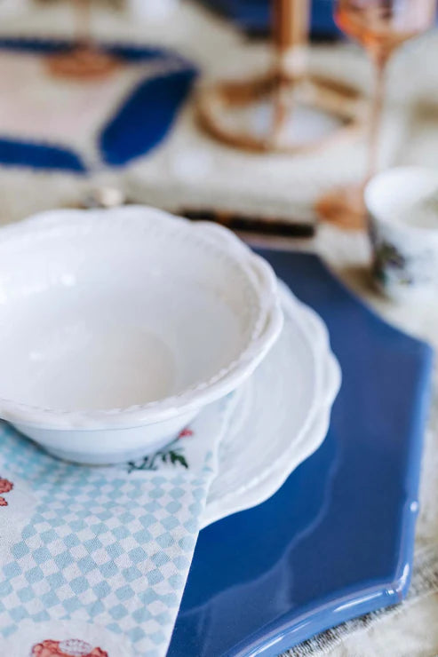 Basket Jubilee Cereal Bowl - White