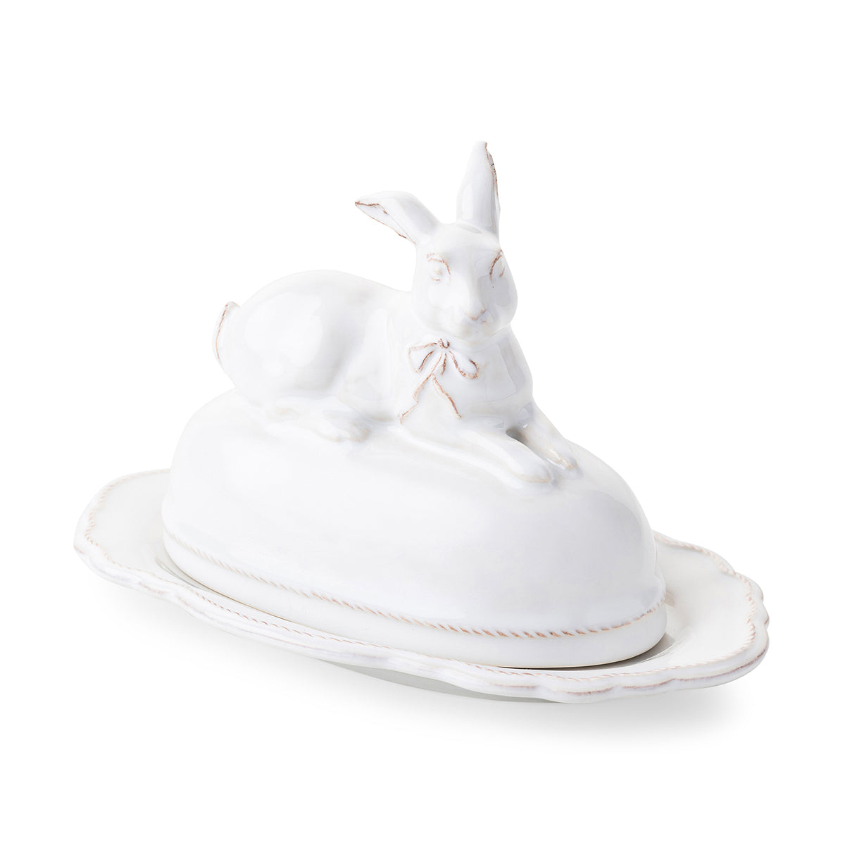 Clever Creatures Bunny Butter Dish
