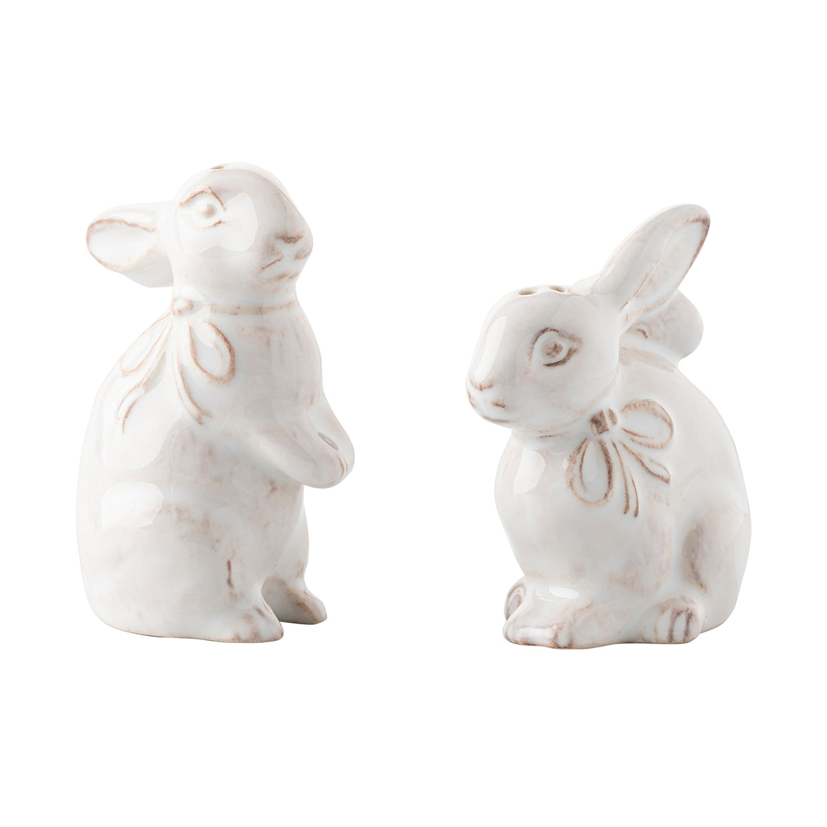 Clever Creatures Bunny Salt and Pepper Set/2pc
