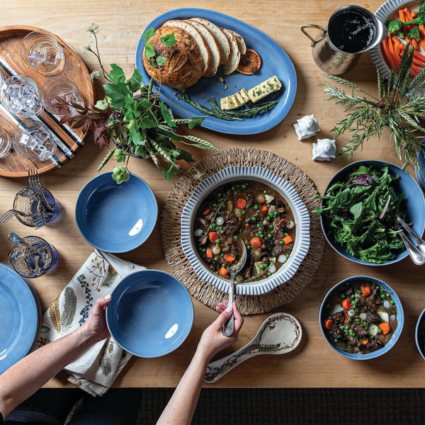 Berry & Thread Hostess Set/5pc - Bright Satin