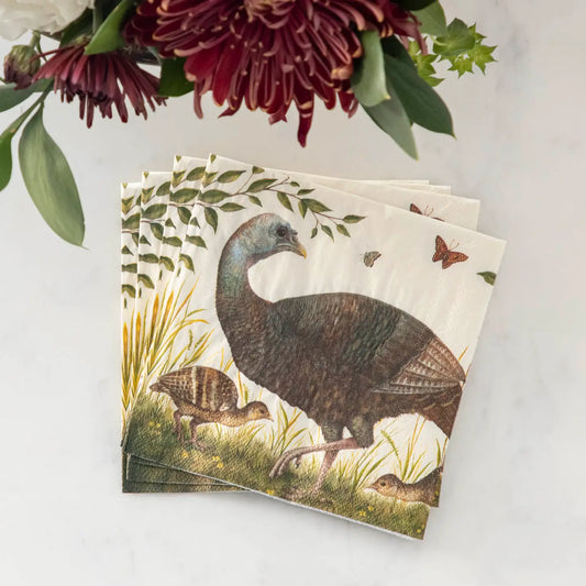 Heritage Hen Cocktail Napkins