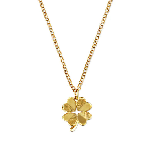 Small Luck & Love Clover Necklace 18" - HART ?
