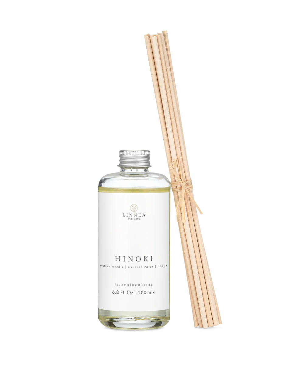Hinoki Diffuser Refill | Matsu Needle | Mineral Water| Cedar