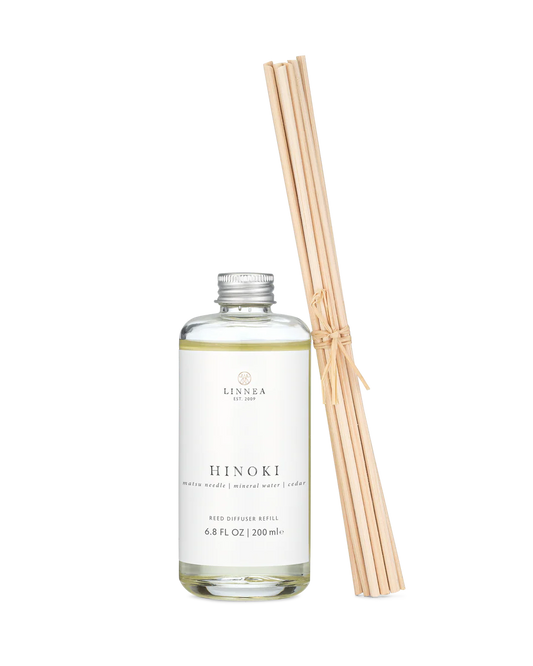 Hinoki Diffuser Refill | Matsu Needle | Mineral Water| Cedar