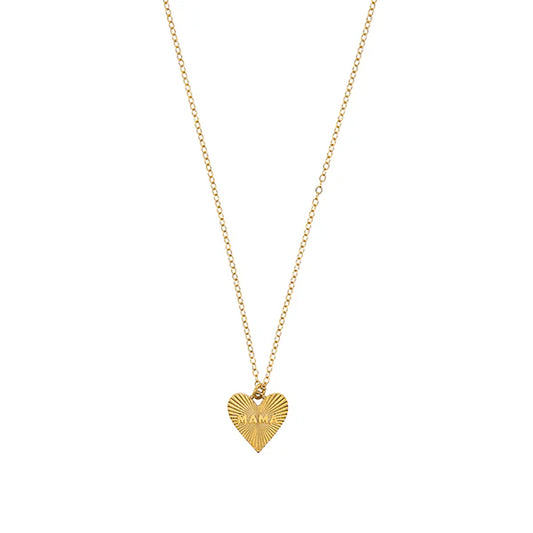 Dainty Heart MAMA Necklace - HART