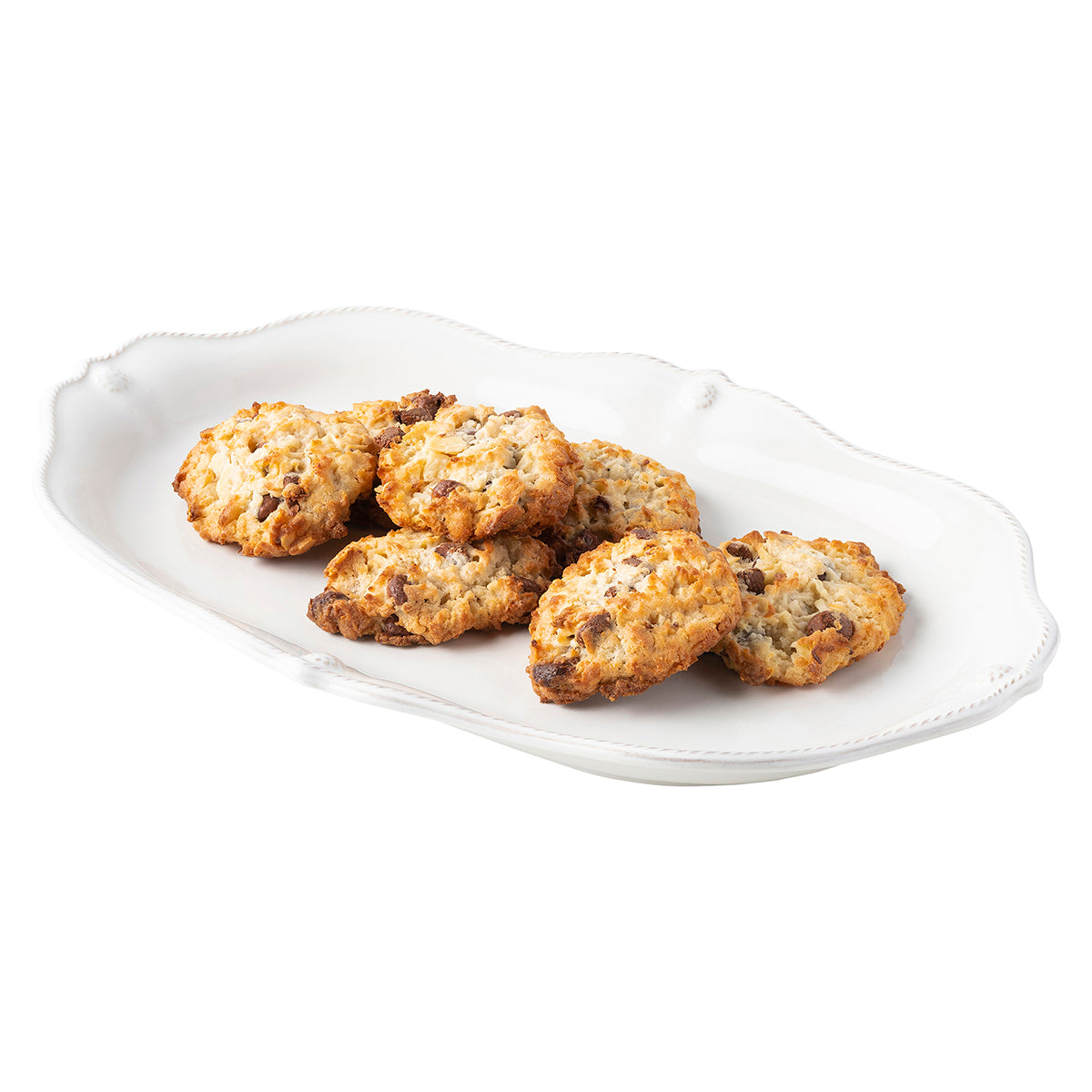 Berry & Thread 16" Platter - Whitewash