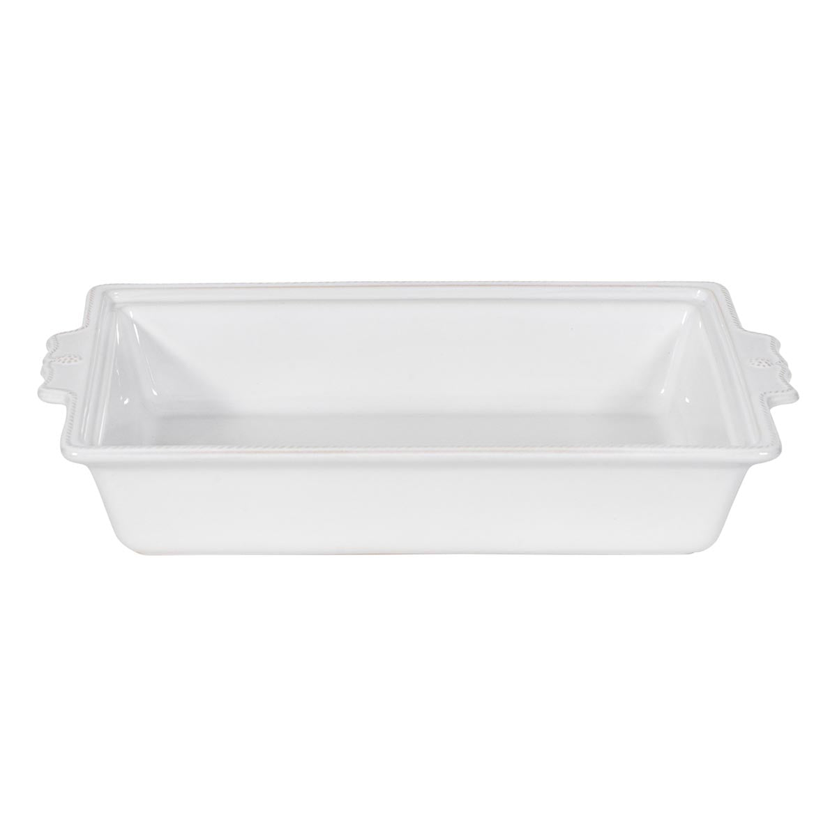 Berry & Thread 13" Rectangular Baker with Lid - Whitewash