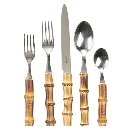 Bamboo 5pc Place Setting - Natural