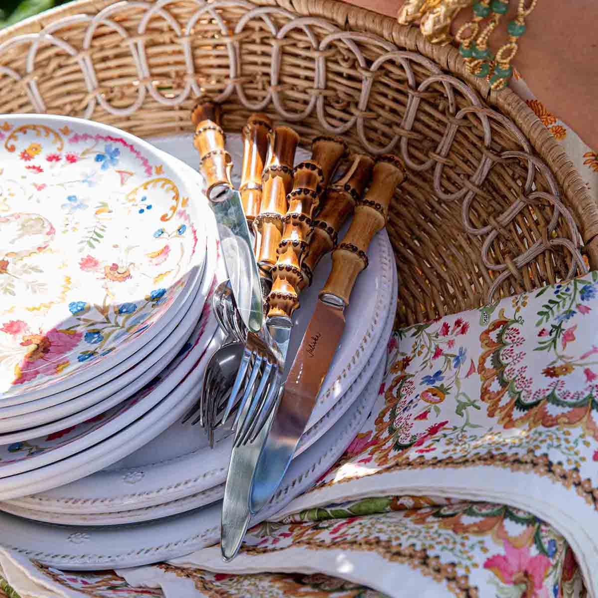 Bamboo 5pc Place Setting - Natural