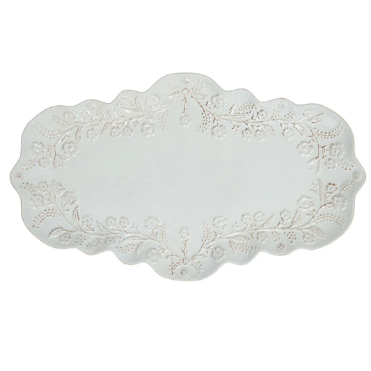 Berry & Thread Thistle 16" Tray | Whitewash