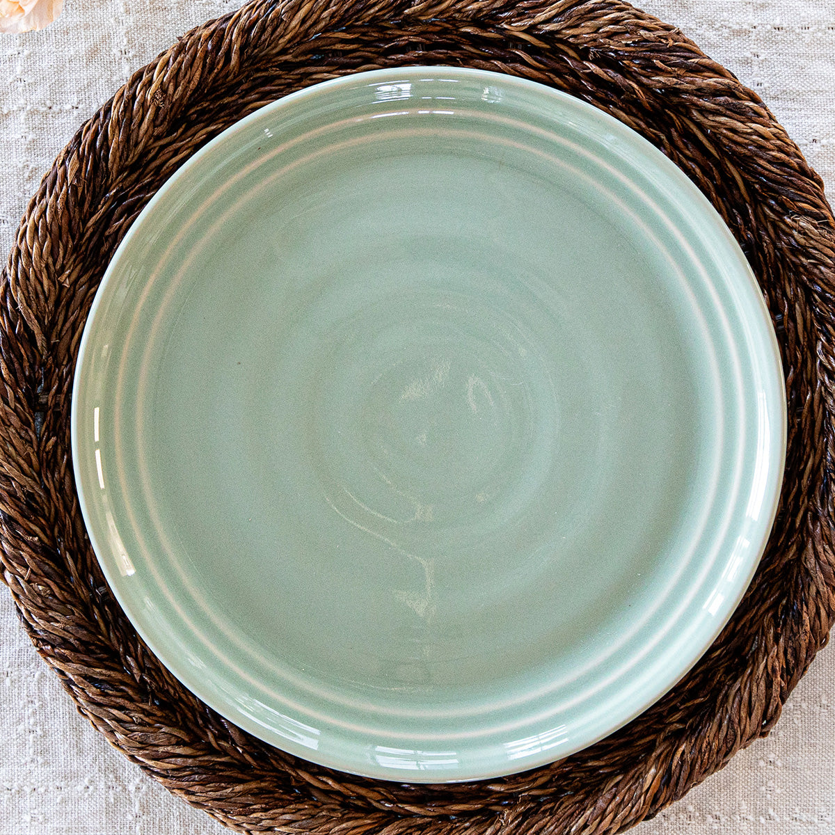 Bilbao Dinner Plate - Sage