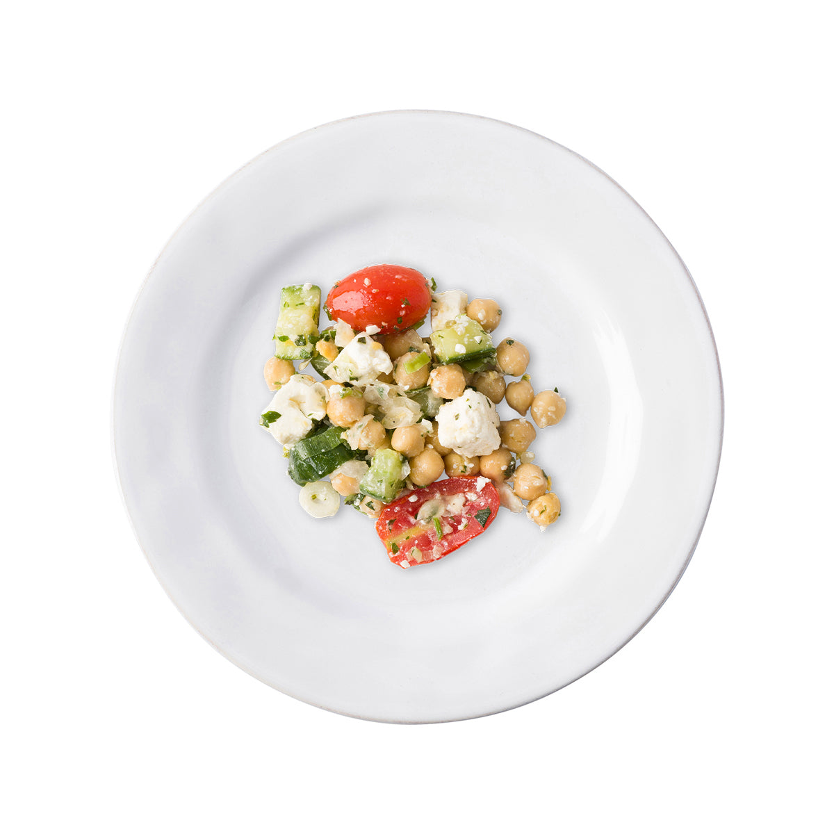 Puro Dessert/Salad Plate - Whitewash
