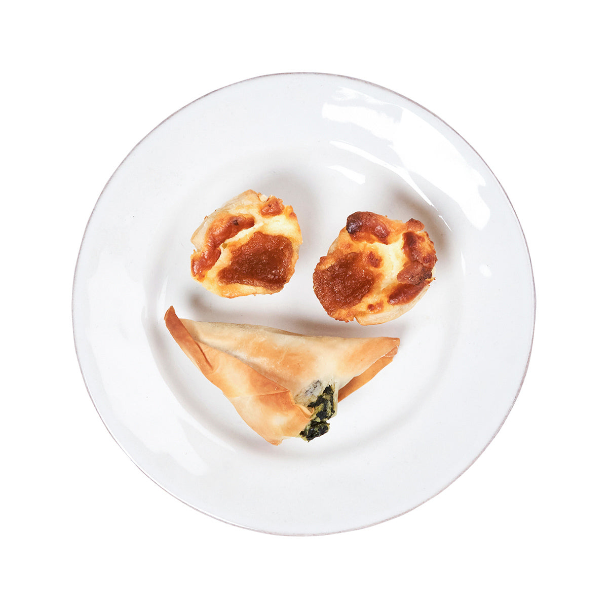 Puro Dessert/Salad Plate - Whitewash