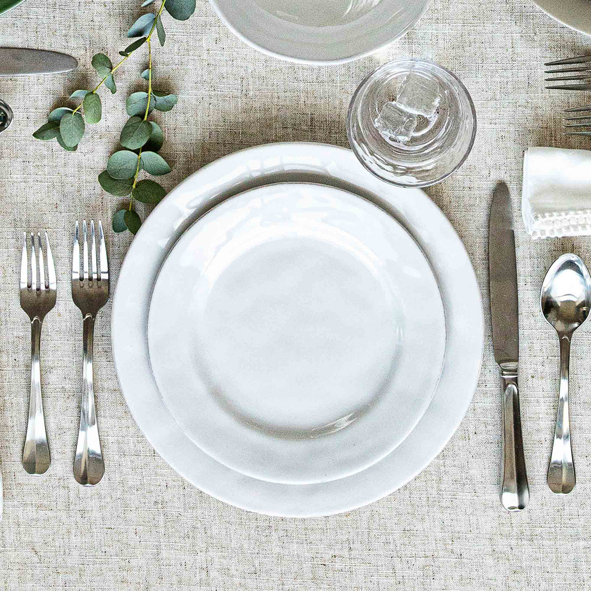 Puro Dessert/Salad Plate - Whitewash