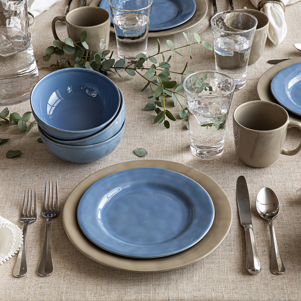 Puro Dessert/Salad Plate - Chambray
