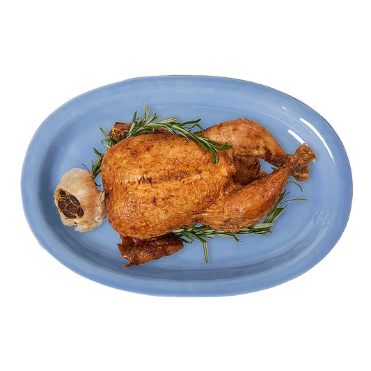 Berry & Thread 16" Platter - Chambray