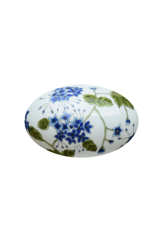 Porcelain Blue Lilac Cover Lamp