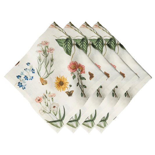 Floral Garden Napkin Set/4 | Multi