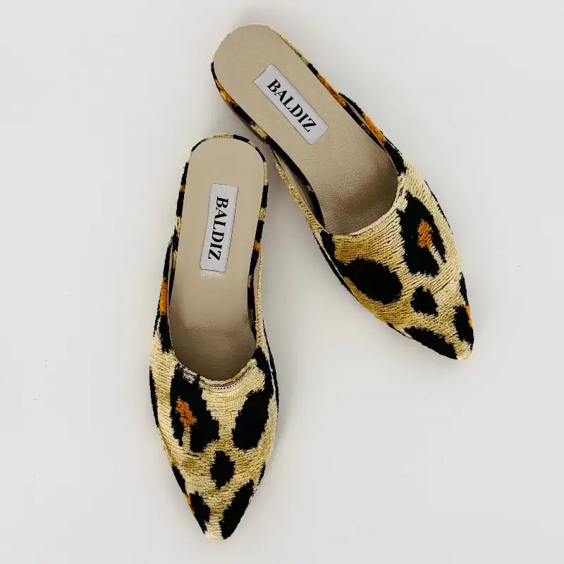 Baldiz Leopard Print Nora Slide