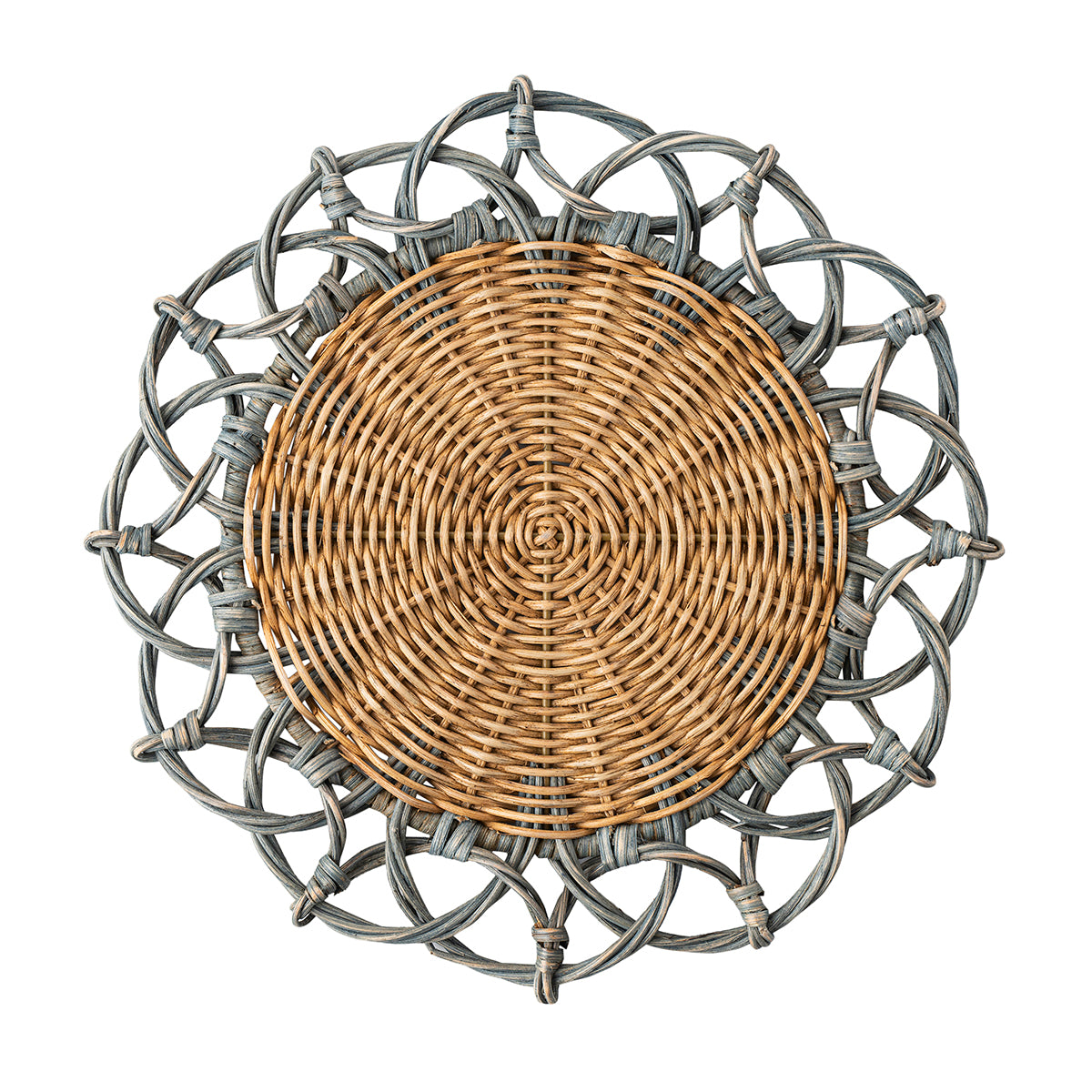Provence Rattan Placemat- Chambray