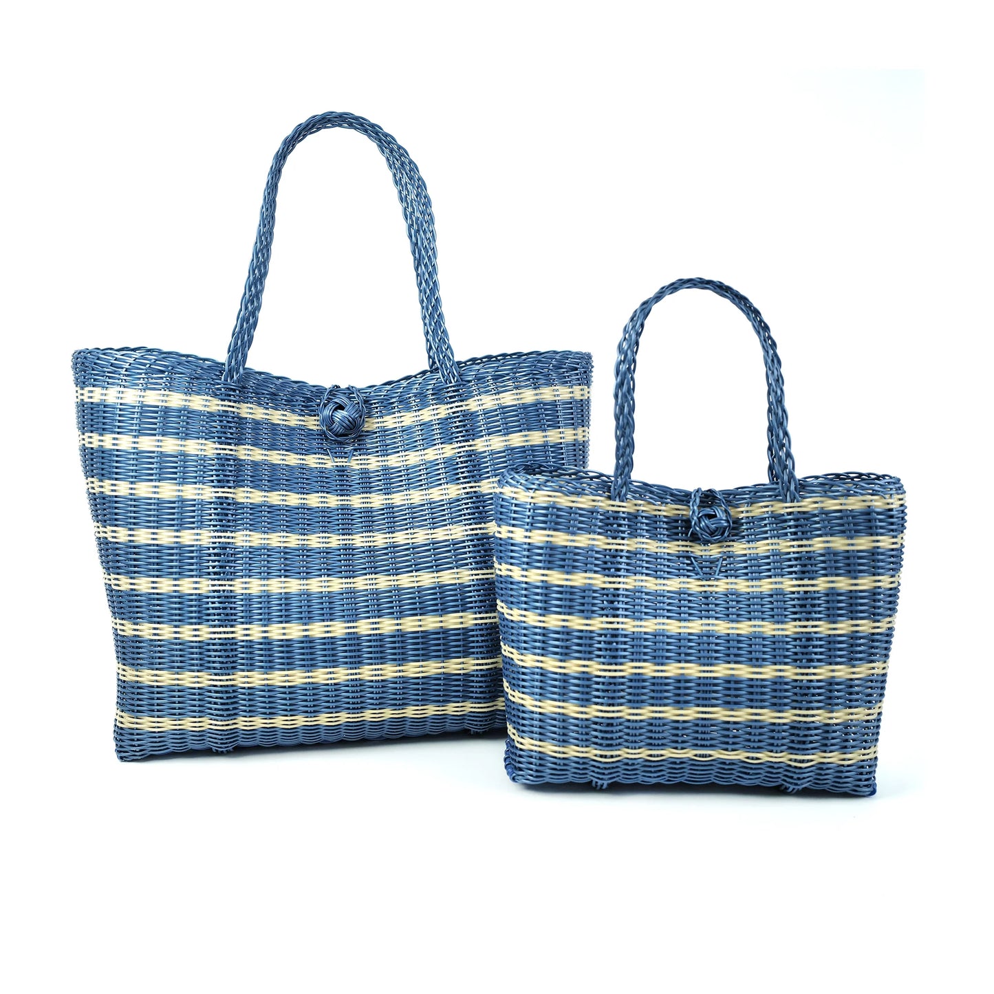Medium | Sailor Stripe in Fog Blue