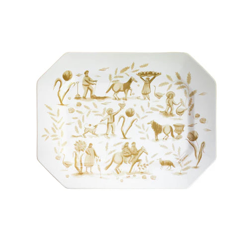 Polly Platter - Linen