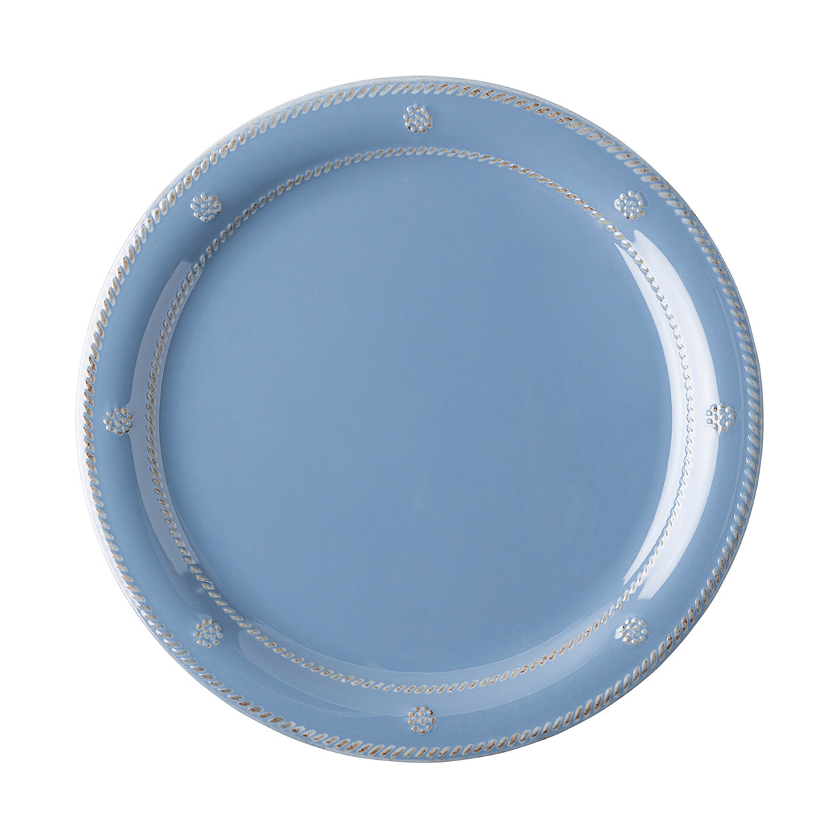 Berry & Thread Melamine Dinner Plate - Chambray
