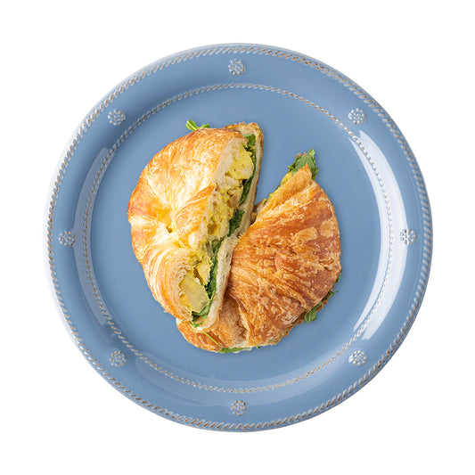 Berry & Thread Melamine Dinner Plate - Chambray