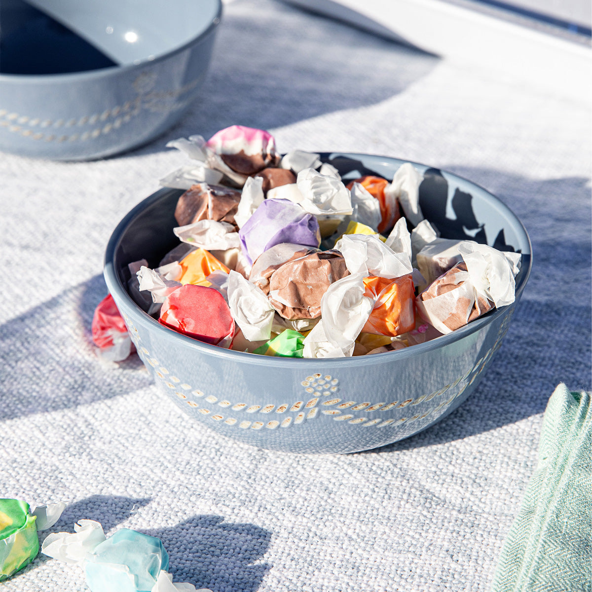 Berry & Thread Melamine Cereal/Ice Cream Bowl - Chambray