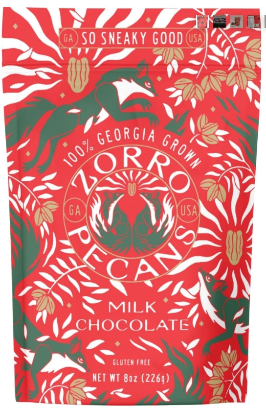 Milk Chocolate Covered Pecans