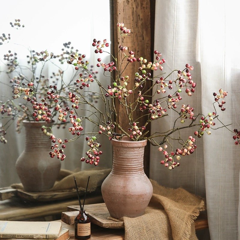Mini Fruit Berry Stem 30" Tall | Multi