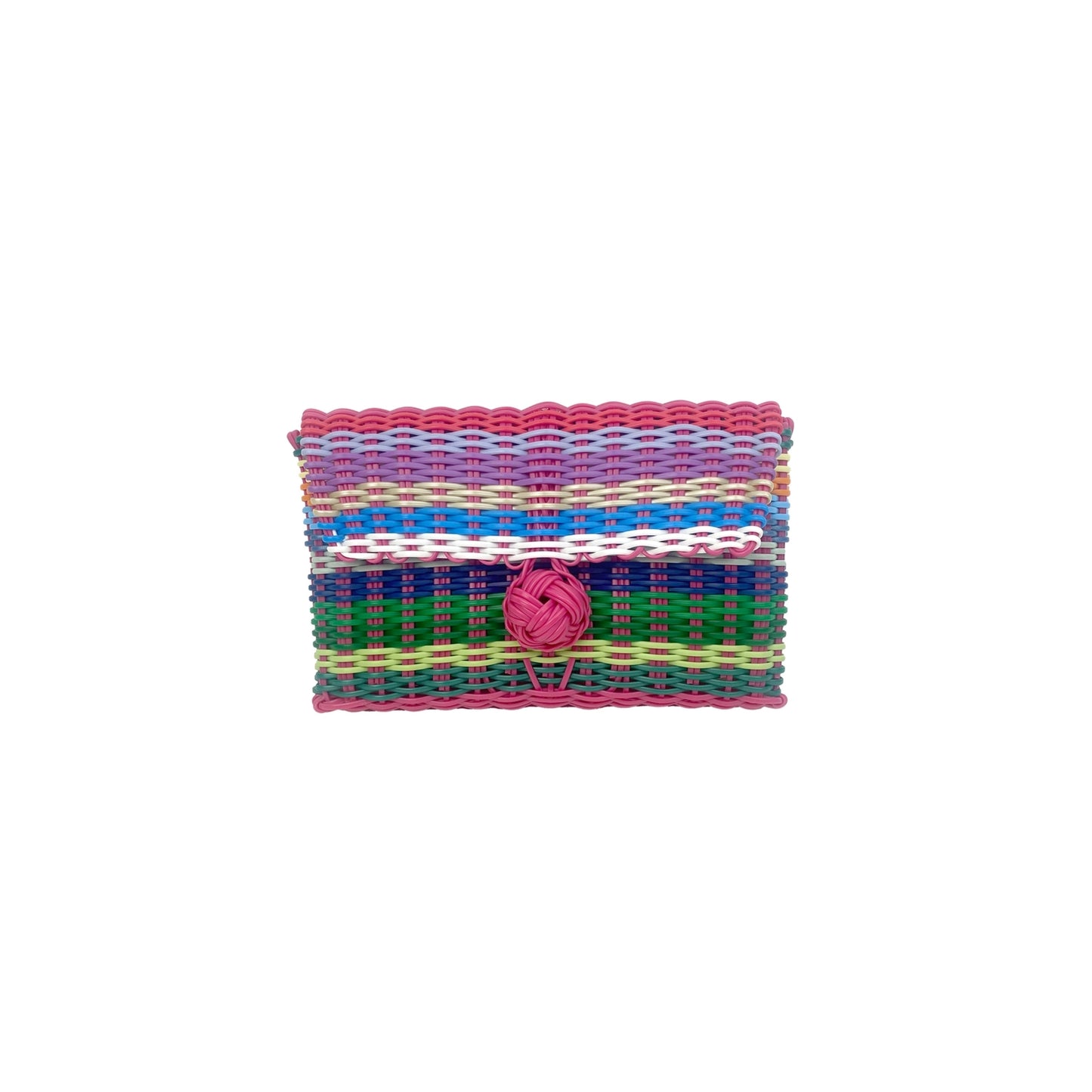 Clutch | Multi-Stripe Bright