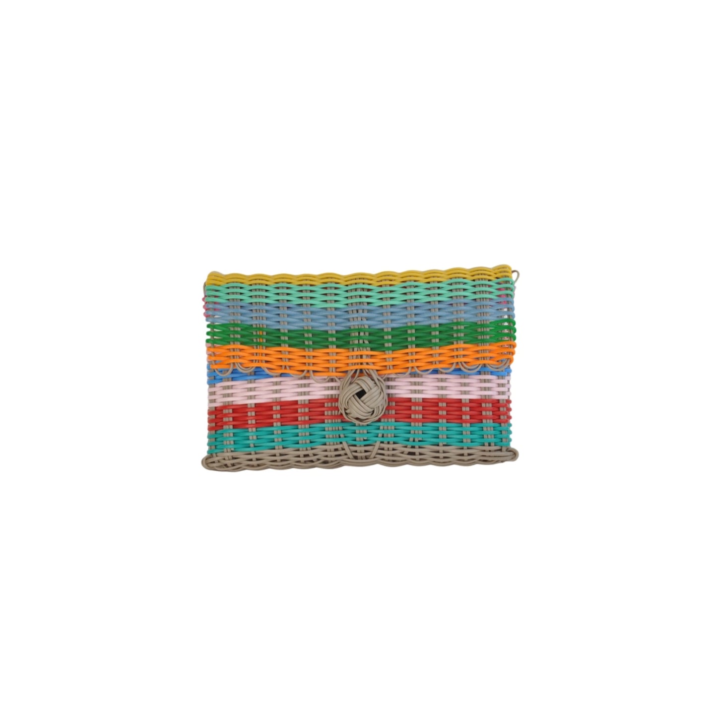 Clutch | Multi-Stripe Bright