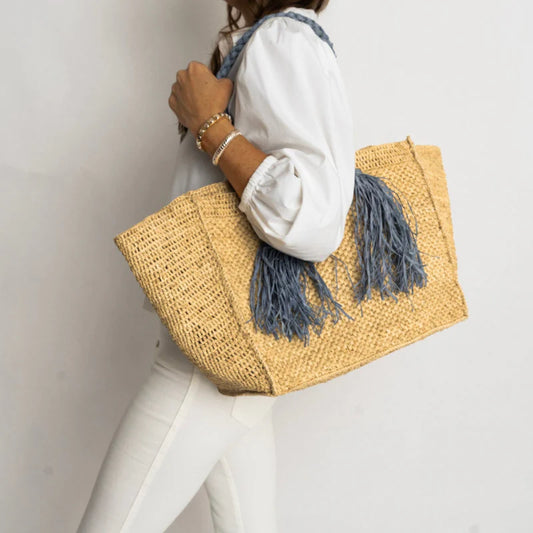 Natural Camilla Raffia Bag | Baldiz