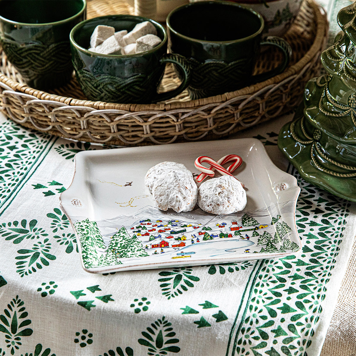 North Pole 10" Cookie Tray JN77/88