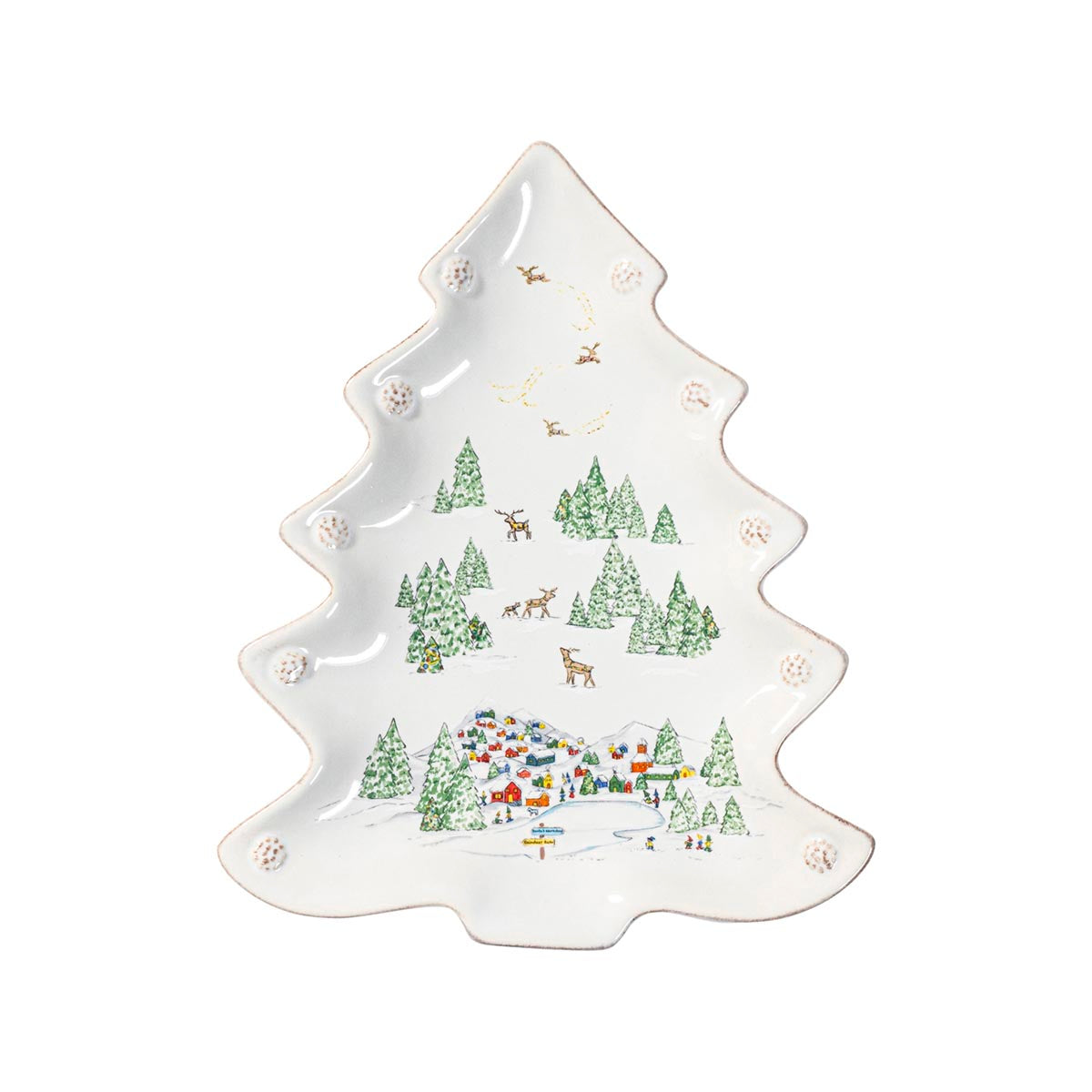 North Pole Small Tree Platter JN99/88