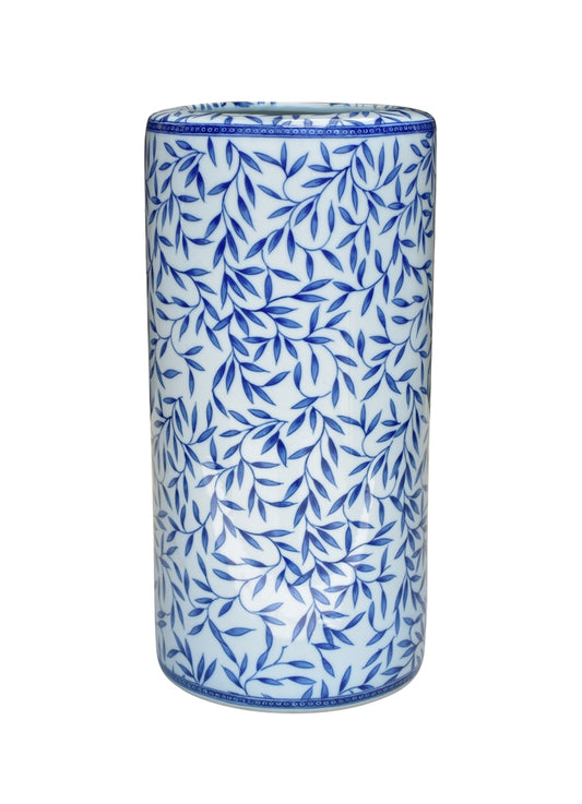 Porcelain Bancoo Blue and White Umbrella Stand