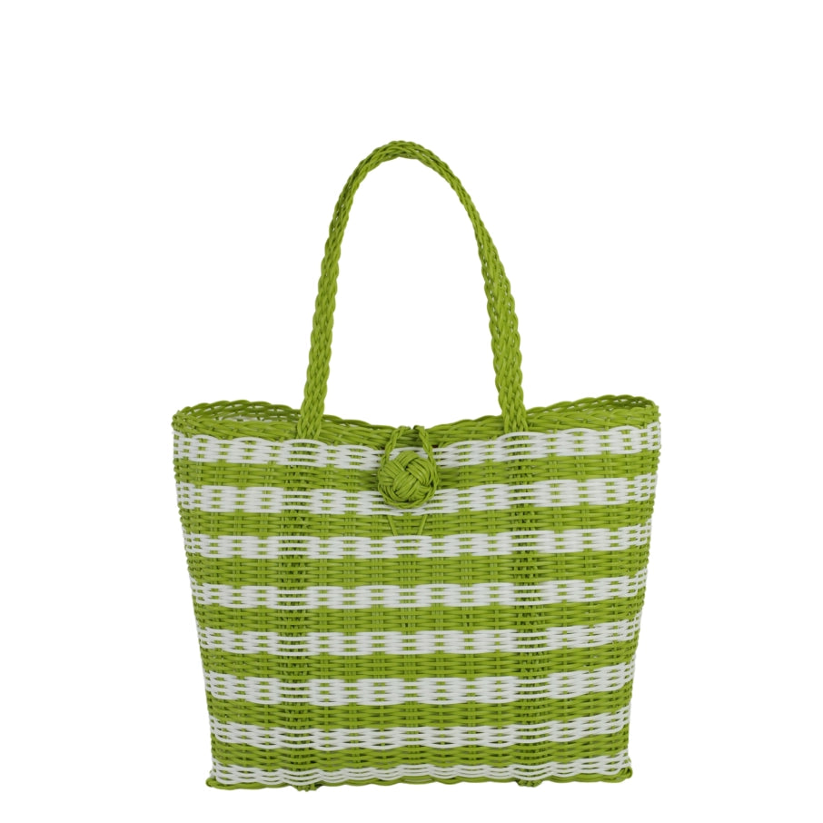 Extra Small | Lined Stripe Pear/White