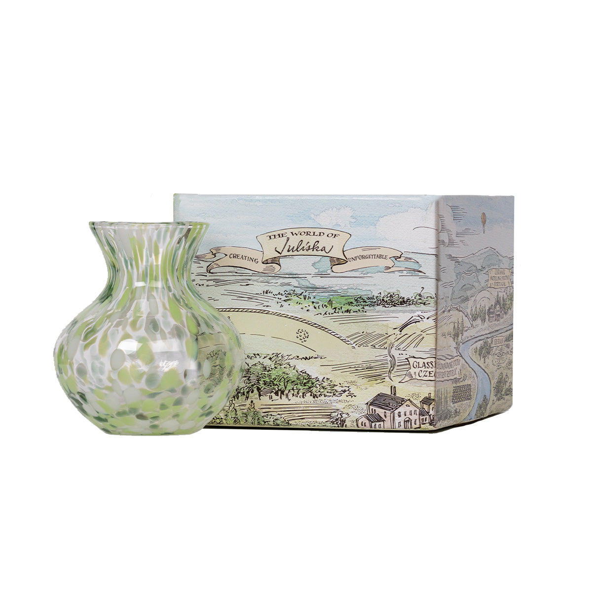 Puro 6" Vase - Green