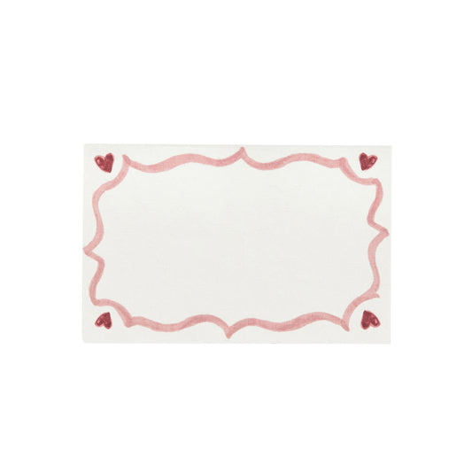 Love You More Place Card Set/12 - Pink